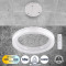  ARIANA 61038 Suspended Ceiling Light Circle LED CCT 55W 6376lm 120° AC 220-240V