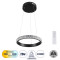  DIAMOND 61126 Pendant Light Ring-Circle LED CCT 20W 2356lm 360° AC 220-240V - Switching Lighting via Remote Control All In One