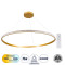  DIAMOND 61135 Pendant Light Ring-Circle LED CCT 75W 8743lm 360° AC 220-240V - Switching Lighting via Remote Control All In One