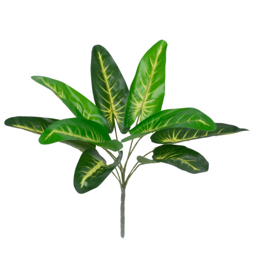  BUMP CANE 78227 Artificial Bougainvillea Plant - Bouquet of Decorative Plants - Branches with Foliage Green H36cm