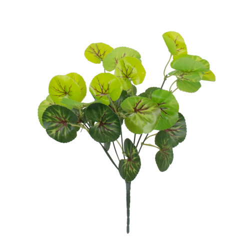  CENTELLA 78267 Artificial Plant Centella - Bouquet of Decorative Plants - Branches with Foliage Green H33cm