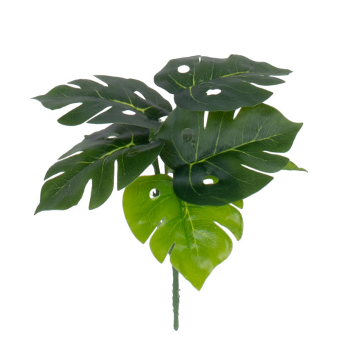  SMALL MONSTERA 78289 Τεχνητό Φυτό Μονστέρα Μικρή - Μπουκέτο Διακοσμητικών Φυτών