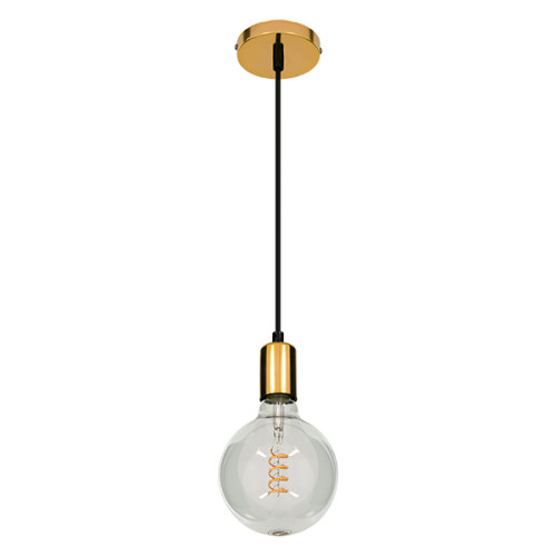 LUMI GOLD 99421 Modern Metal Pendant Ceiling Lamp Suspension with Holder E27