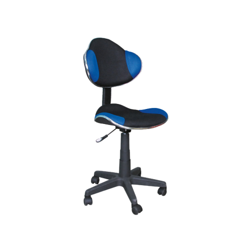 Office chair Q-G2 black and blue 48x41x80 DIOMMI OBRQG2N C