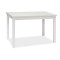 Kitchen table ADAM in white matt color  top of laminated board  and MDF frame 100x60x75  DIOMMI ADAMBM100