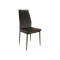 Upholstered chair ATOM black velvet and black 44x39x93 DIOMMI ATOMVCC
