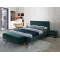 Upholstered Bed Azurro 160x200 Color Green DIOMMI AZURROV160ZD