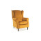 Upholstered armchair BARON curry velvet wenge 75x80 x101 DIOMMI BARONV68