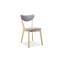 Chair Brando grey/oak 45x40x76 DIOMMI BRANDODSZ