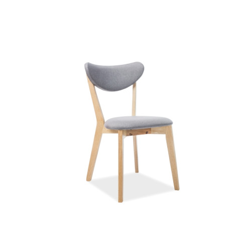 Chair Brando grey/oak 45x40x76 DIOMMI BRANDODSZ