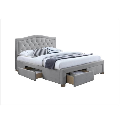 ELECTRA BED 160X200 COLOR GRAY / OAK  DIOMMI ELECTRA160SZ