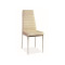 Upholstered chair H261 cream and chrome 40x38x96 DIOMMI H261KRE