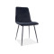 Velvet dining chair Iris Velvet 49x46x84 DIOMMI IRYSVCC