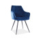 Velvet dining chair Lilia Velvet 45 x 59 x 90 DIOMMI LILIAVCGR