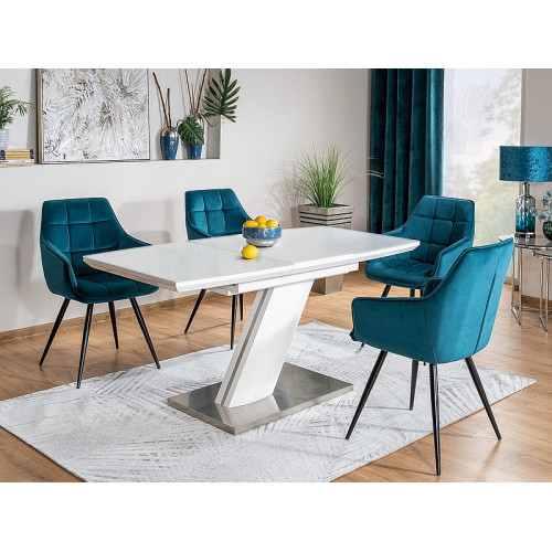 Velvet dining chair Lilia 45 x 59 x 90 DIOMMI LILIAVCTU