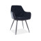 Velvet dining chair Linea Velvet  43 x 43x 82 DIOMMI LINEAVCC