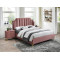 MONAKO VELVET BED 160x200 ANT. PINK / GOLD UPHOLSTERY BLUVEL 52 DIOMMI MONAKOV160RAZL