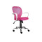 Office chair DAISY pink white 60x47x98 DIOMMI OBRDAISIR