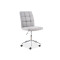 Office chair Q-020 gray damask and chrome 51x40x87 DIOMMI OBRQ020SZM