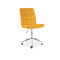 Office chair Q-020 curry velvet and chrome 51x40x87 DIOMMI OBRQ020VCU