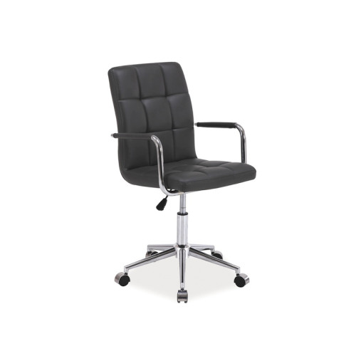 Office chair Q-022 eco leather gray DIOMMI OBRQ022SZ