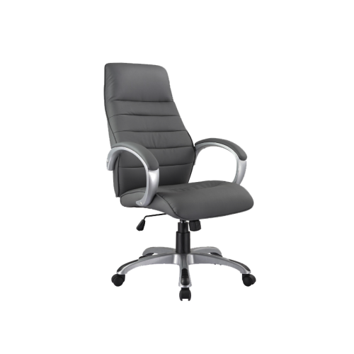 Office chair Q-046 gray eco leather 62x50x110 DIOMMI OBRQ046