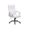 Office chair Q-087 white eco leather 66x50x115 DIOMMI OBRQ087B