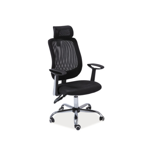 Office chair Q-118 black 60x50x115 DIOMMI OBRQ118C