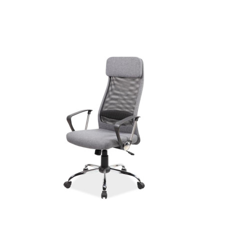 Q-345 GRAY SWIVEL CHAIR DIOMMI OBRQ345SZ