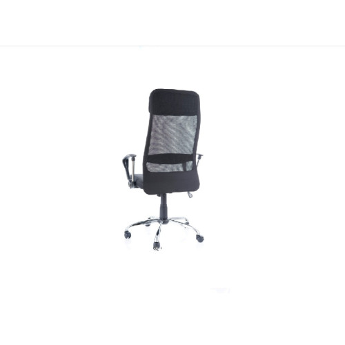 Office chair Q-406 black if leather 67x52x102 DIOMMI OBRQ406C