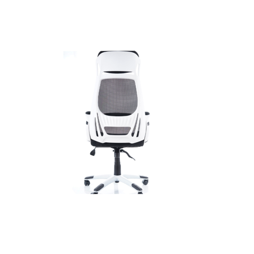 Office chair Q-409 black and white 63x51x117 DIOMMI OBRQ409CB