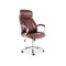 Office chair Q-557 brown eco leather 64x55x118 DIOMMI OBRQ557BR
