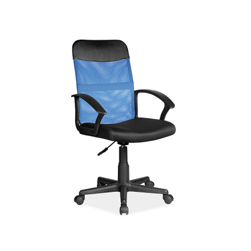 Swivel chair Q-702 in blue and black DIOMMI OBRQ702NC
