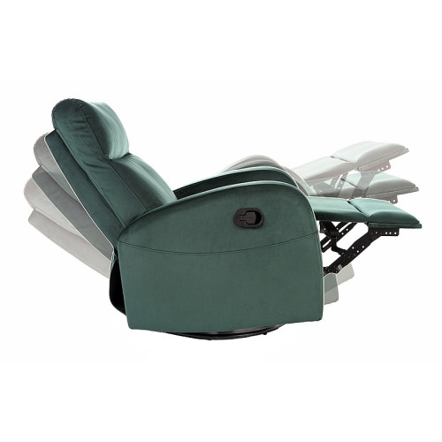FOLDING ARMCHAIR OLIMP VELVET GREEN BLUVEL 78 DIOMMI OLIMPVZ