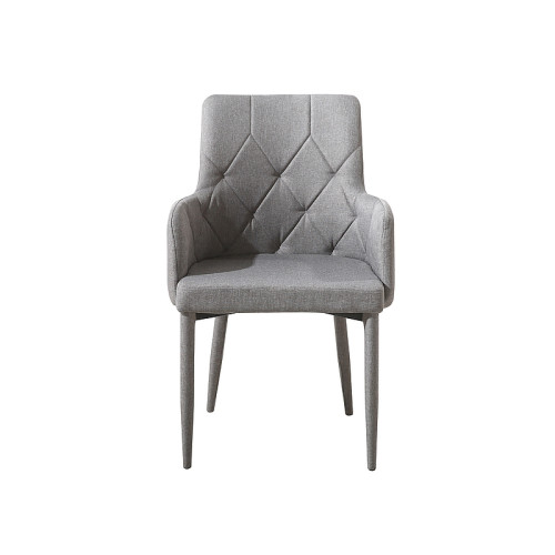 Upholstered chair RICARDO gray damask 55x44x88 DIOMMI RICARDOSZ