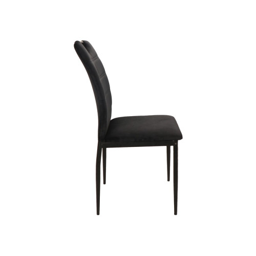 RIP VELVET CHAIR BLACK FRAME / BLUVEL BLACK 19 DIOMMI RIPVCC