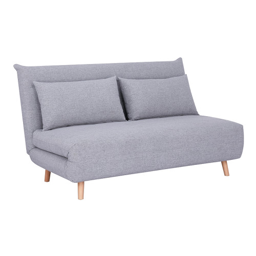 Sofa SPIKE II 147x91x84cm color gray/beech DIOMMI SPIKEIISZ