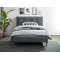 Upholstered Bed Texas 120x200 Color Gray DIOMMI TEXAS120SZ