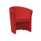 Armchair eco leather red TM1CZERP 67x60x76 DIOMMI 80-167