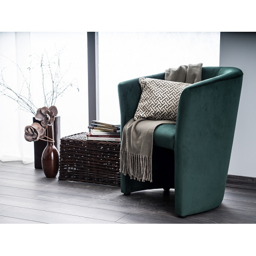 Armchair TM-1 green velvet 67x60x76 DIOMMI TM1V78
