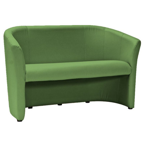 Sofa TM-2 126x60x76cm color Green EK-11/ Wenge DIOMMI TM2ZIP