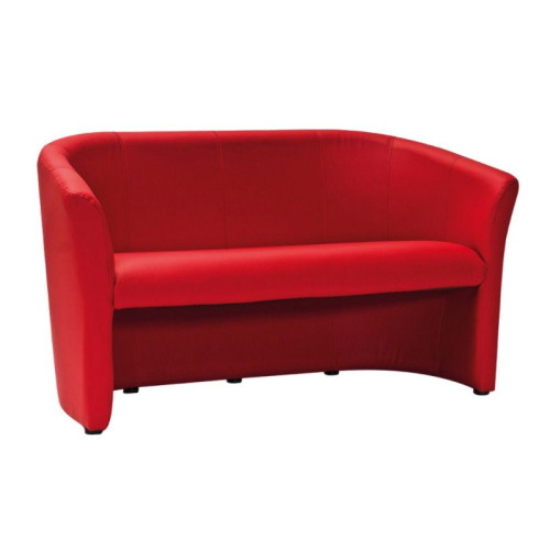 Sofa TM-3 160x60x76 color Red EK-6 / Wenge DIOMMI TM3CZERP