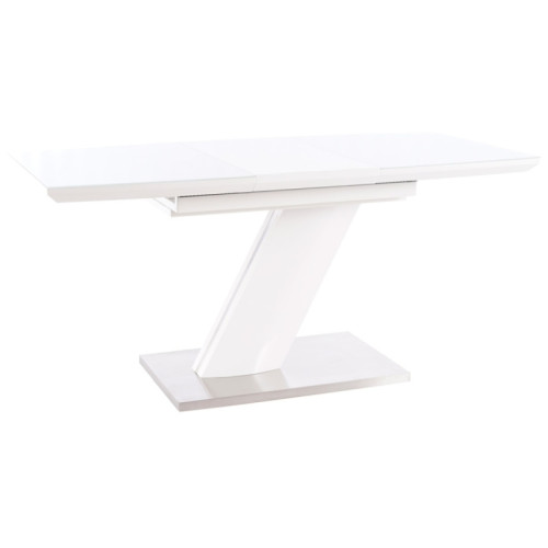 Extendable table Toronto 76x80x120-160 white matt DIOMMI TORONTOBB120