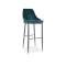 Velvet bar stool Trix B 46x42x109cm DIOMMI TRIXBH1VCZ