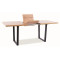 Extendable dining table MDF oak VITO 140(+40)х85х76 DIOMMI 80-3053